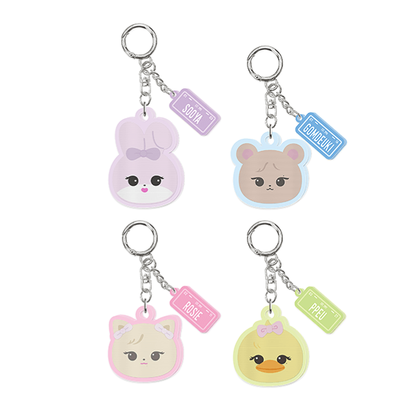 ʜᴀʀᴜᴅᴀɪʟʏ🌙  預購｜BLACKPINK [BPPOPUP] 角色造型吊飾 角色造型鑰匙圈-細節圖2