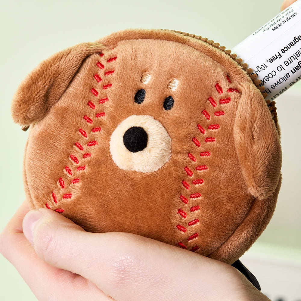 ʜᴀʀᴜᴅᴀɪʟʏ🌙  預購｜JOGUMAN STUDIO 棒球WOODY零錢包 隨身小物收納包-細節圖2