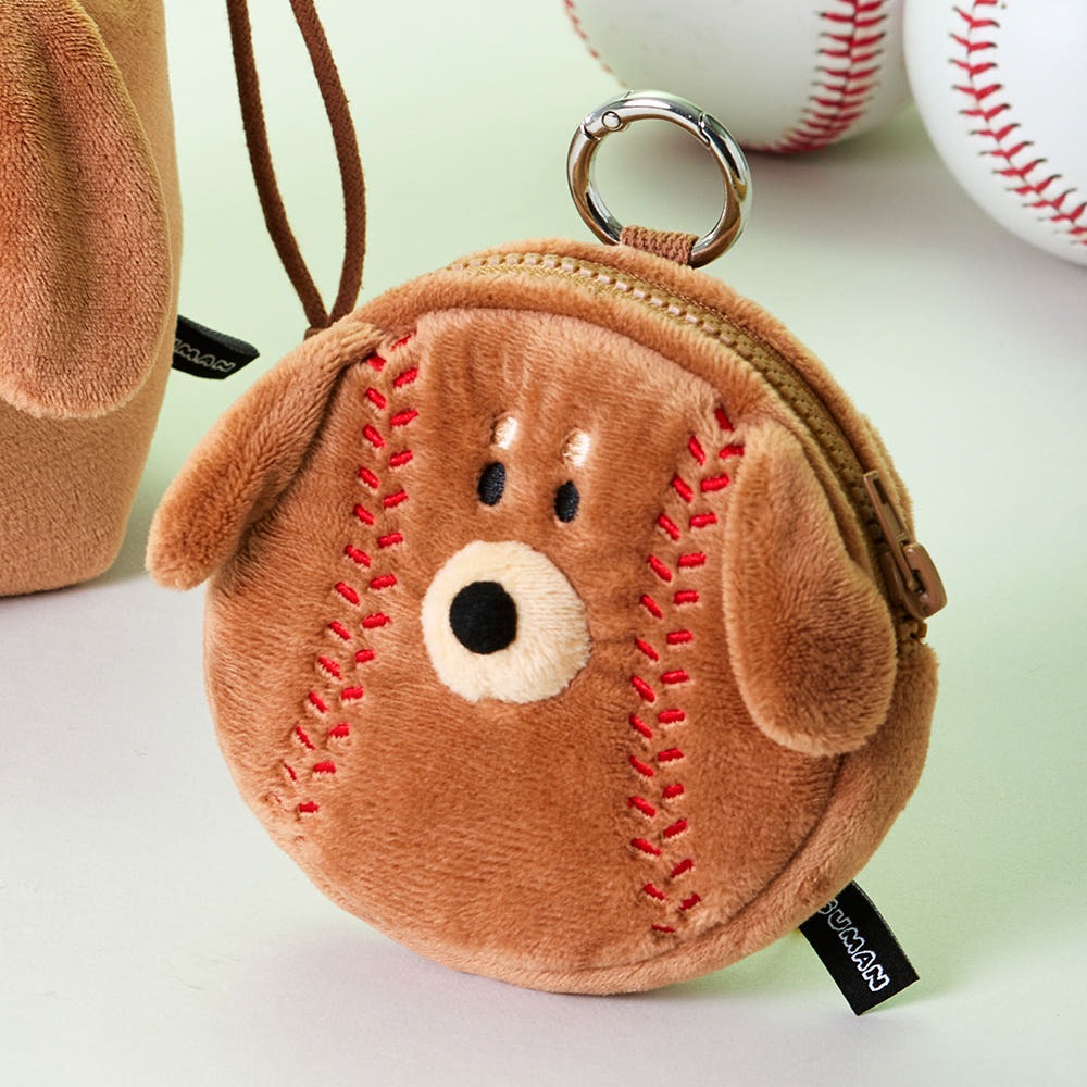 ʜᴀʀᴜᴅᴀɪʟʏ🌙  預購｜JOGUMAN STUDIO 棒球WOODY零錢包 隨身小物收納包-細節圖4