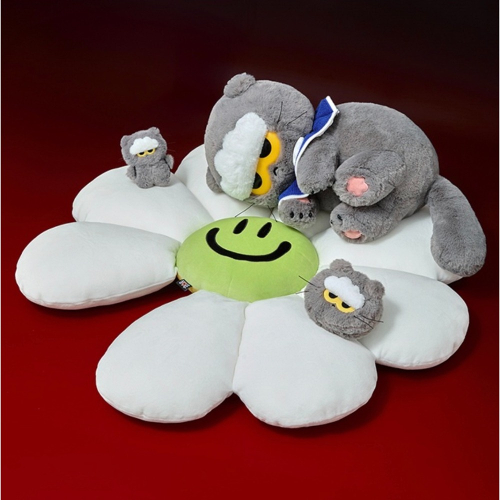 ʜᴀʀᴜᴅᴀɪʟʏ🌙  預購｜[ZOAFUL WINTER] A&NE CUSHION 造型抱枕 花花造型坐墊-細節圖4