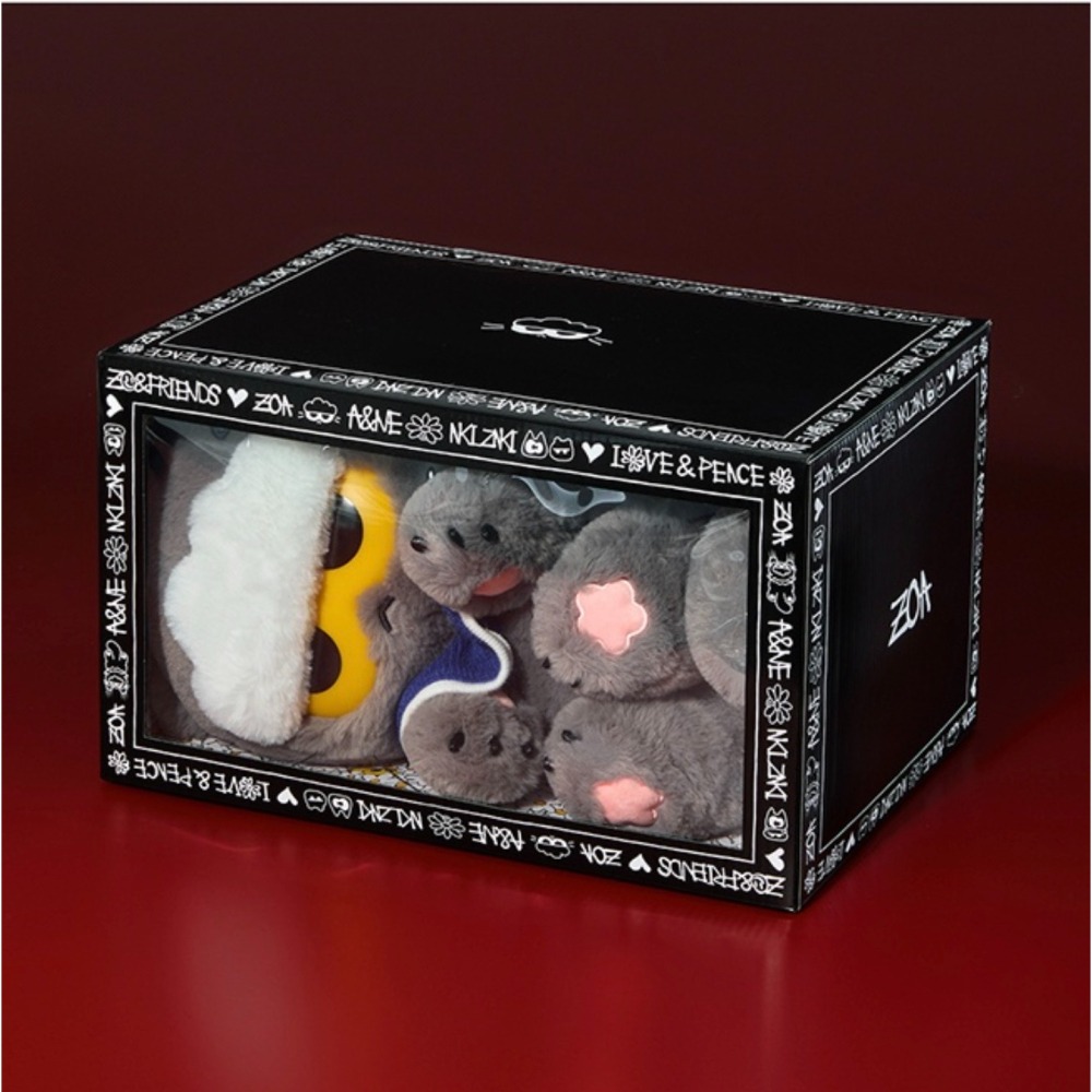 ʜᴀʀᴜᴅᴀɪʟʏ🌙  現貨｜[ZOAFUL WINTER] ZOA MEDIUM PLUSH ZOA絨毛玩偶-細節圖8