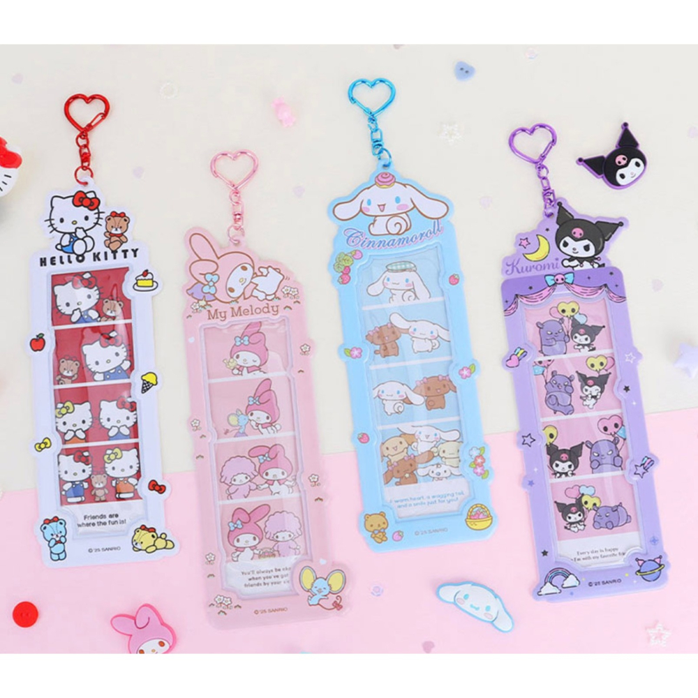 ʜᴀʀᴜᴅᴀɪʟʏ🌙  預購｜Sanrio 凱蒂貓 庫洛米 美樂蒂 人生四格卡套 長型卡套 造型卡套-細節圖2