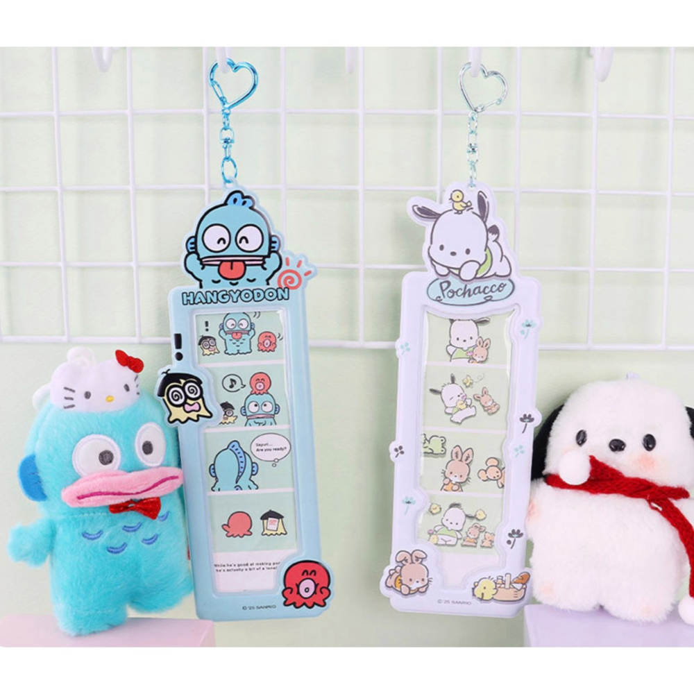 ʜᴀʀᴜᴅᴀɪʟʏ🌙  預購｜Sanrio 凱蒂貓 庫洛米 美樂蒂 人生四格卡套 長型卡套 造型卡套-細節圖3