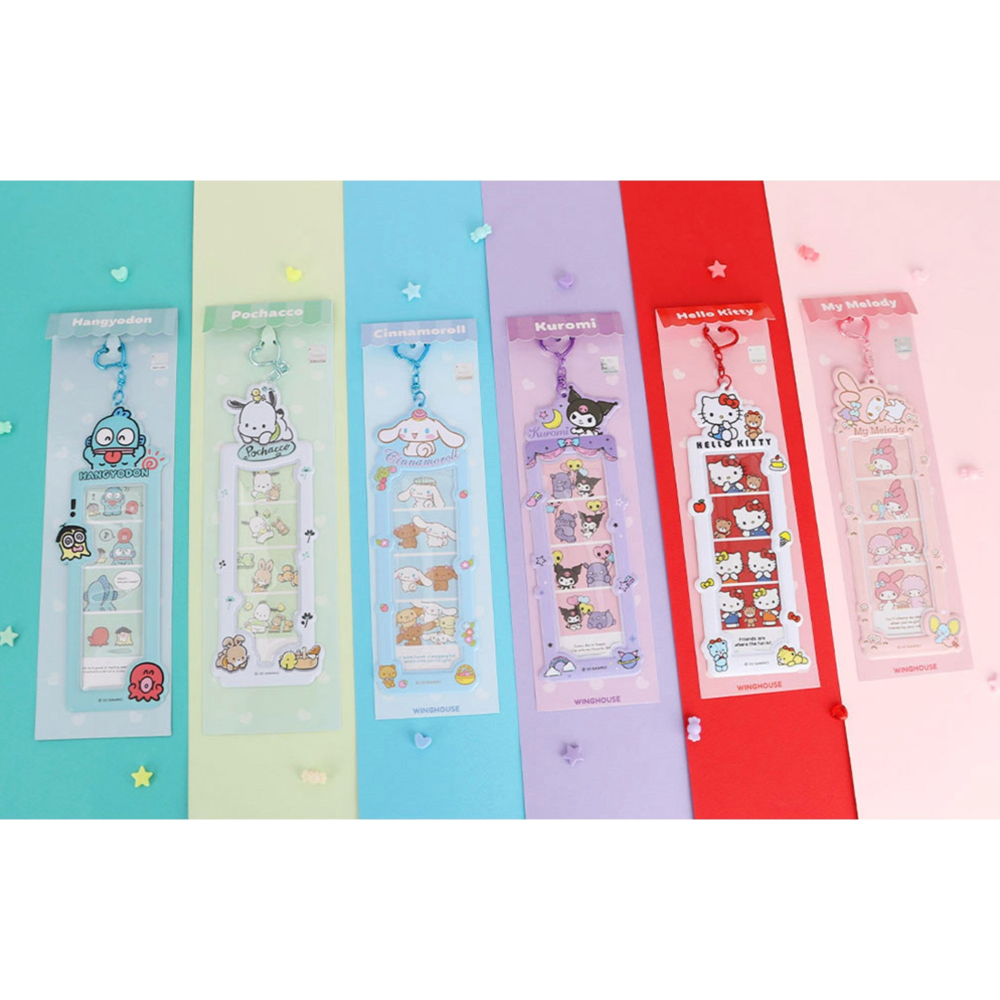 ʜᴀʀᴜᴅᴀɪʟʏ🌙  預購｜Sanrio 凱蒂貓 庫洛米 美樂蒂 人生四格卡套 長型卡套 造型卡套-細節圖4