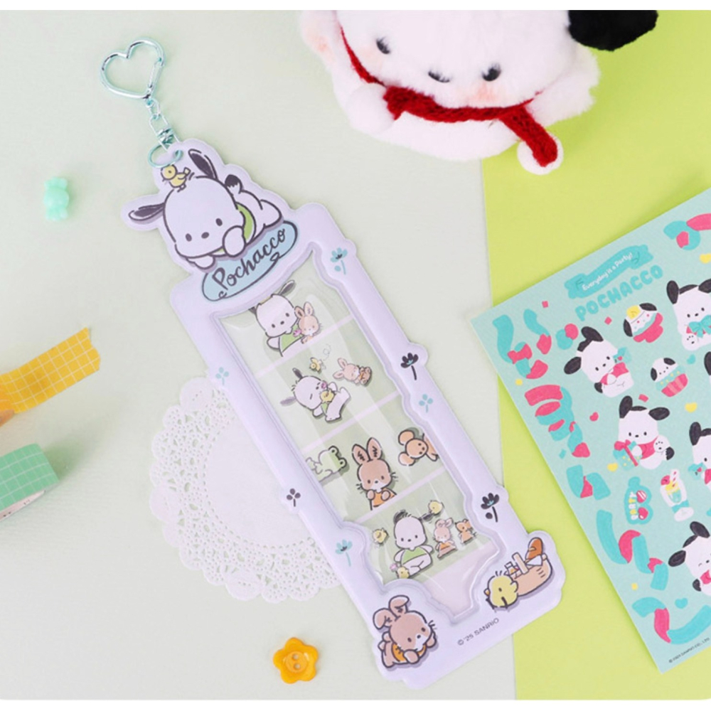 ʜᴀʀᴜᴅᴀɪʟʏ🌙  預購｜Sanrio 凱蒂貓 庫洛米 美樂蒂 人生四格卡套 長型卡套 造型卡套-細節圖6