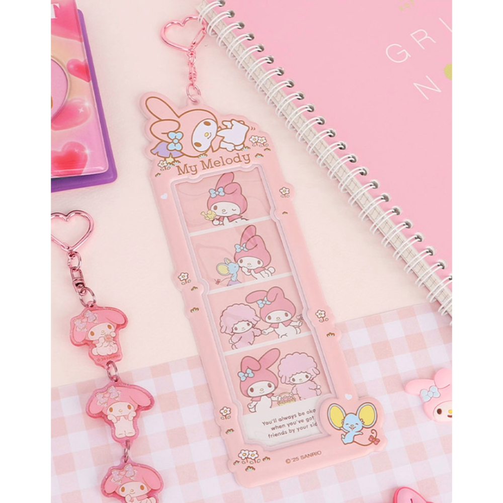 ʜᴀʀᴜᴅᴀɪʟʏ🌙  預購｜Sanrio 凱蒂貓 庫洛米 美樂蒂 人生四格卡套 長型卡套 造型卡套-細節圖8