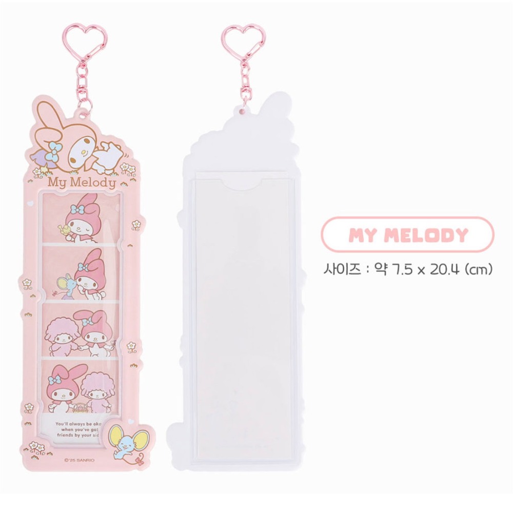 ʜᴀʀᴜᴅᴀɪʟʏ🌙  預購｜Sanrio 凱蒂貓 庫洛米 美樂蒂 人生四格卡套 長型卡套 造型卡套-規格圖11