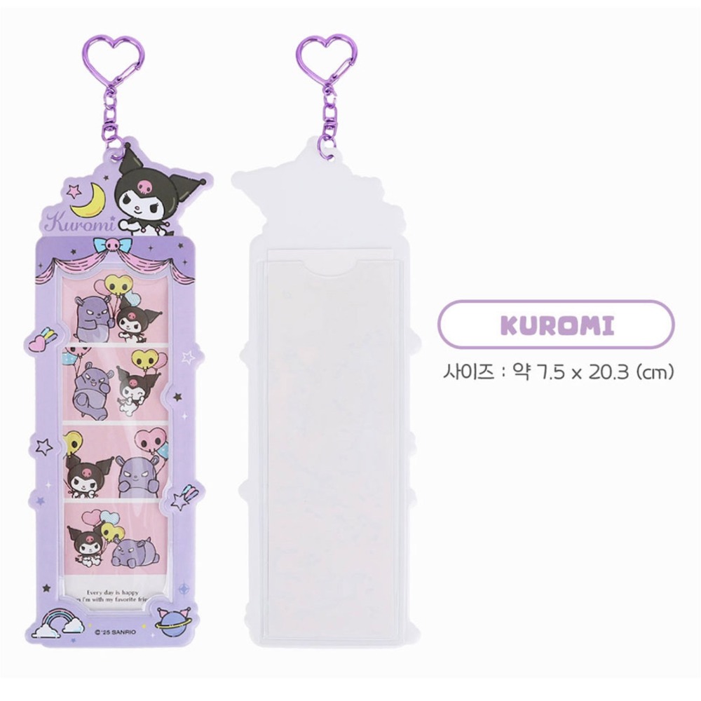 ʜᴀʀᴜᴅᴀɪʟʏ🌙  預購｜Sanrio 凱蒂貓 庫洛米 美樂蒂 人生四格卡套 長型卡套 造型卡套-規格圖11