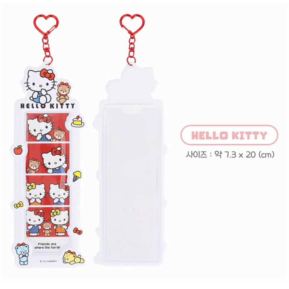 ʜᴀʀᴜᴅᴀɪʟʏ🌙  預購｜Sanrio 凱蒂貓 庫洛米 美樂蒂 人生四格卡套 長型卡套 造型卡套-規格圖11