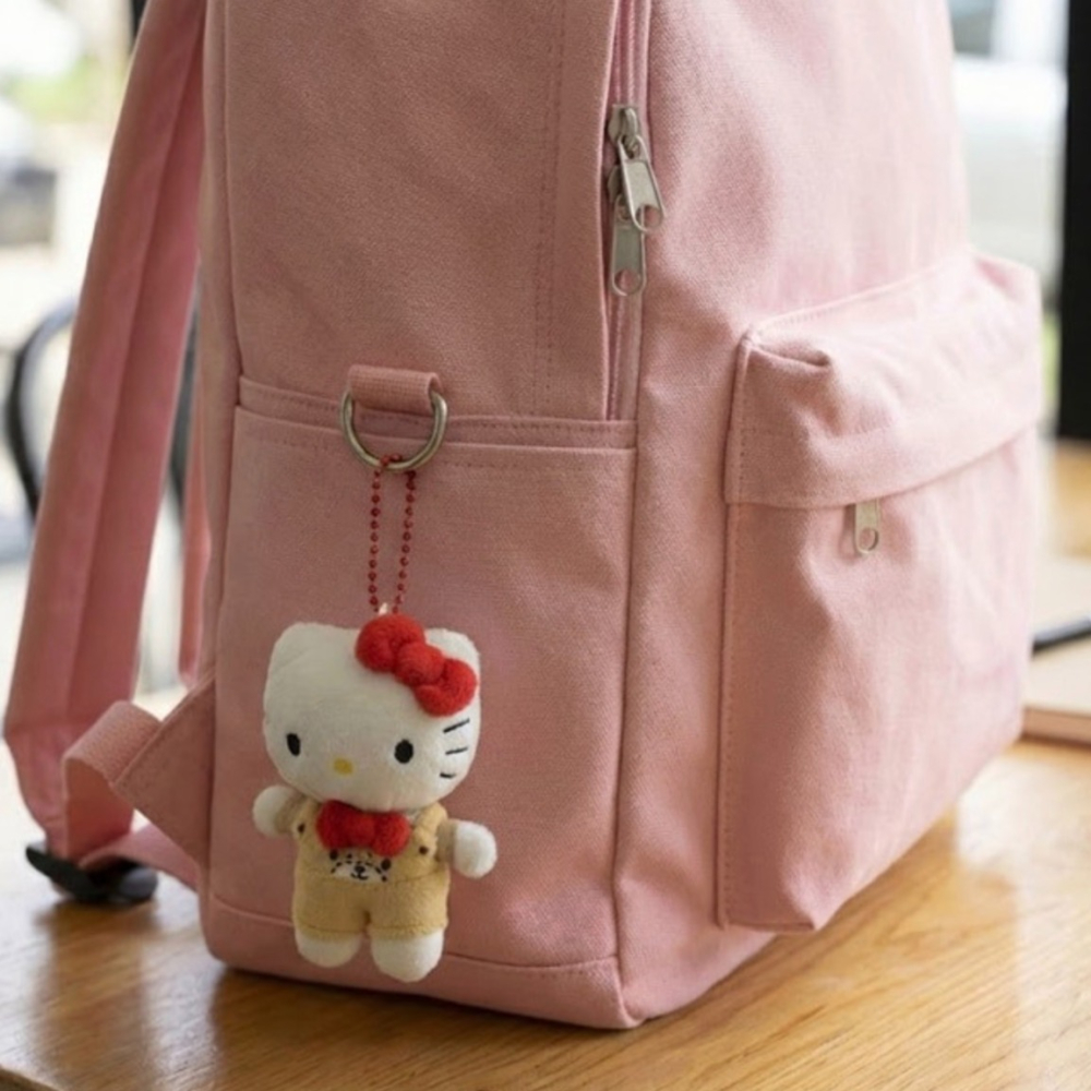 ʜᴀʀᴜᴅᴀɪʟʏ🌙  預購｜Sanrio Doll Keyring 三麗鷗 吊帶褲造型娃娃吊飾  吊帶褲娃娃鑰匙圈-細節圖3