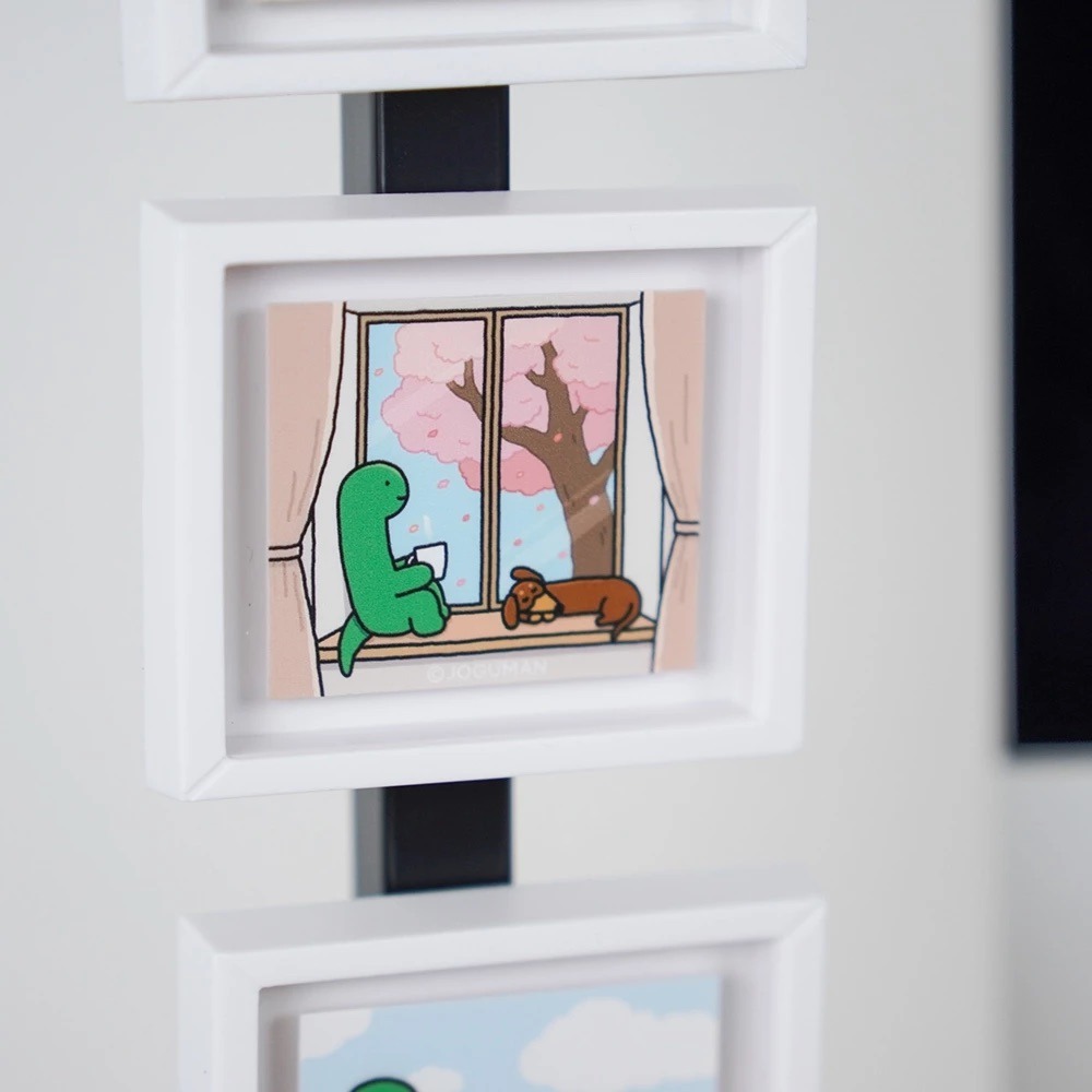 ʜᴀʀᴜᴅᴀɪʟʏ🌙  預購｜JOGUMAN STUDIO 腕龍 臘腸狗畫框磁鐵盲包 磁鐵盲包-細節圖3