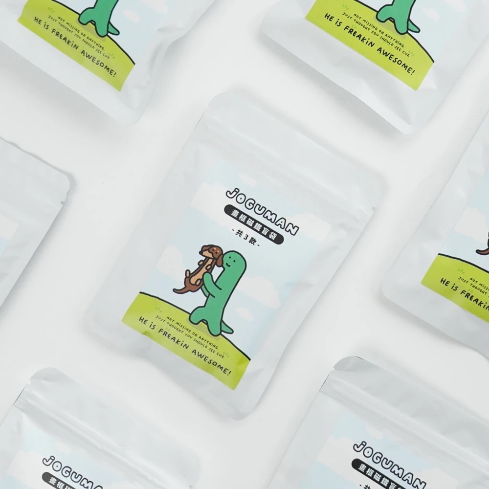 ʜᴀʀᴜᴅᴀɪʟʏ🌙  預購｜JOGUMAN STUDIO 腕龍 臘腸狗畫框磁鐵盲包 磁鐵盲包-細節圖9