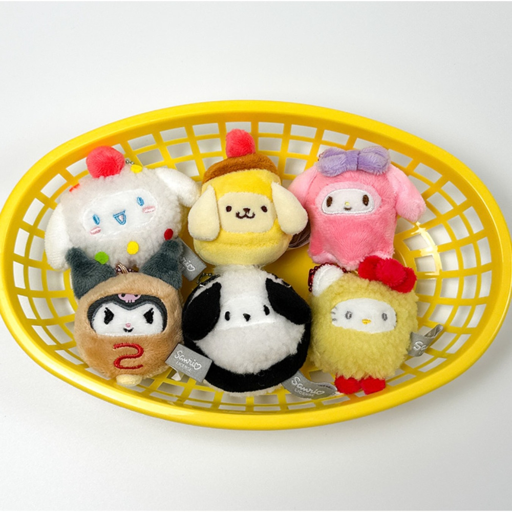 ʜᴀʀᴜᴅᴀɪʟʏ🌙  預購｜Sanrio Mini Keyring 三麗鷗食物造型吊飾 日式便當造型吊飾 娃娃吊飾-細節圖2