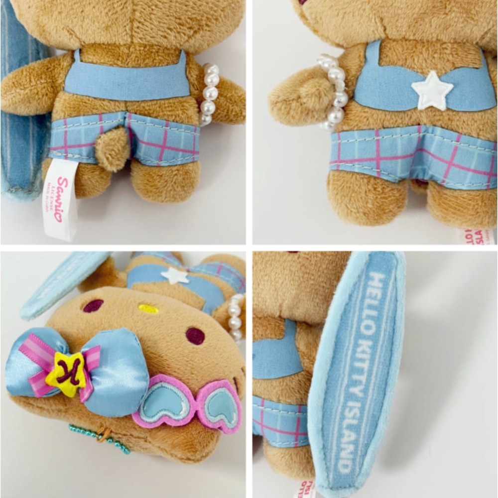 ʜᴀʀᴜᴅᴀɪʟʏ🌙  部分有｜Sanrio Hello Kitty 三麗鷗 曬黑凱蒂貓吊飾 海邊凱蒂貓 吊飾-細節圖4