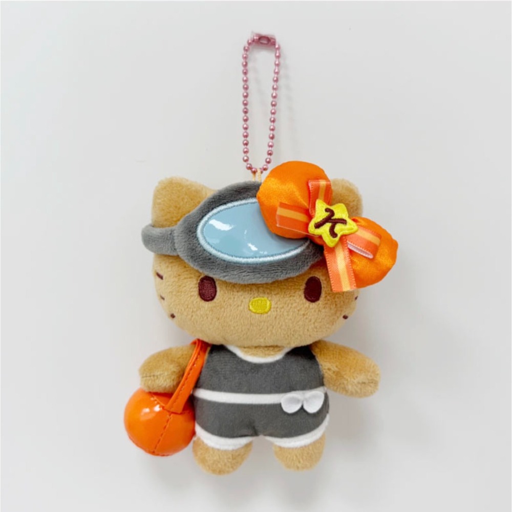 ʜᴀʀᴜᴅᴀɪʟʏ🌙  部分有｜Sanrio Hello Kitty 三麗鷗 曬黑凱蒂貓吊飾 海邊凱蒂貓 吊飾-細節圖5