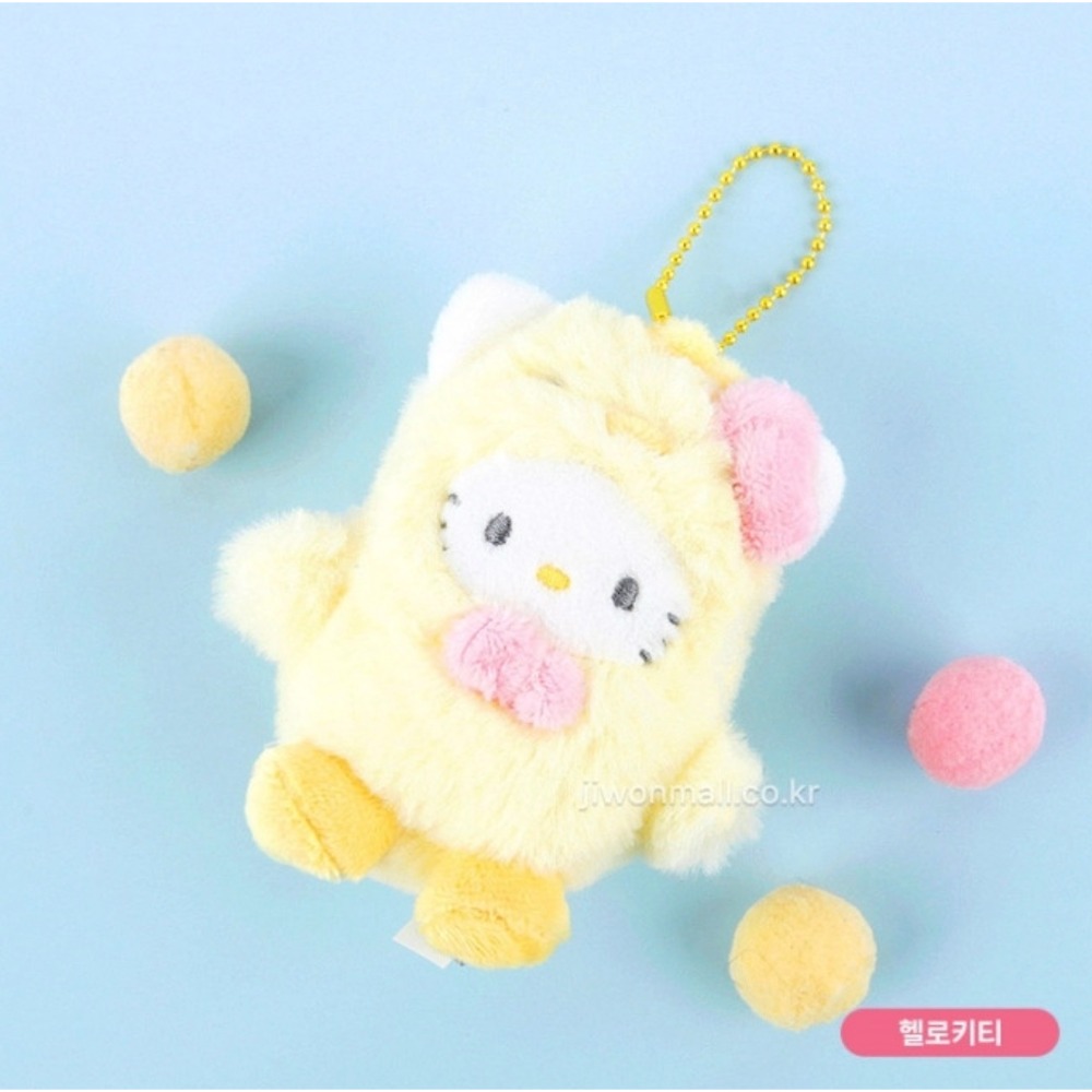 ʜᴀʀᴜᴅᴀɪʟʏ🌙  預購｜Sanrio 三麗鷗小雞造型娃娃吊飾 小雞吊飾-規格圖5