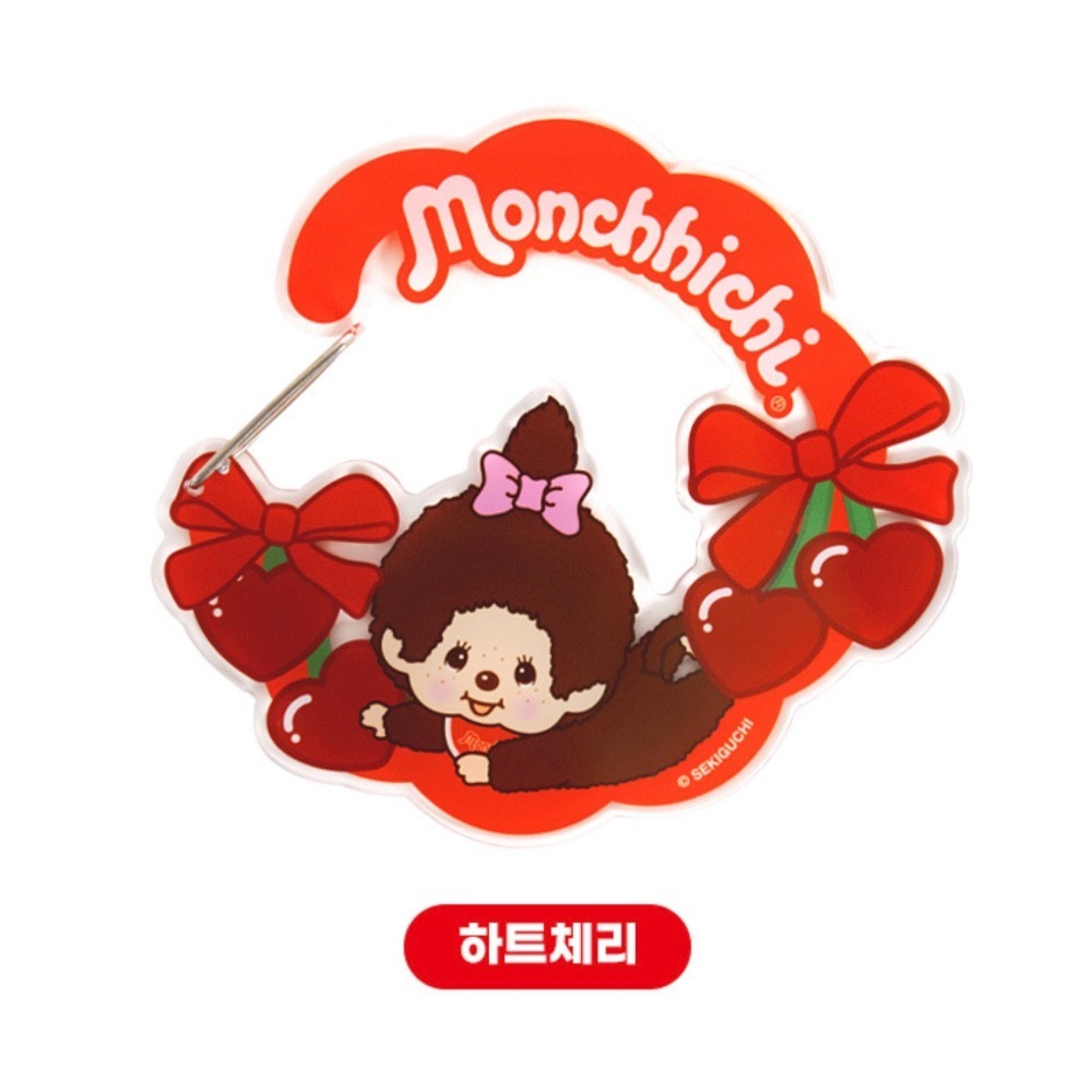 ʜᴀʀᴜᴅᴀɪʟʏ🌙  預購｜Monchhichi 蒙奇奇 造型登山扣 壓克力登山扣 造型掛鉤 壓克力掛鉤-規格圖4
