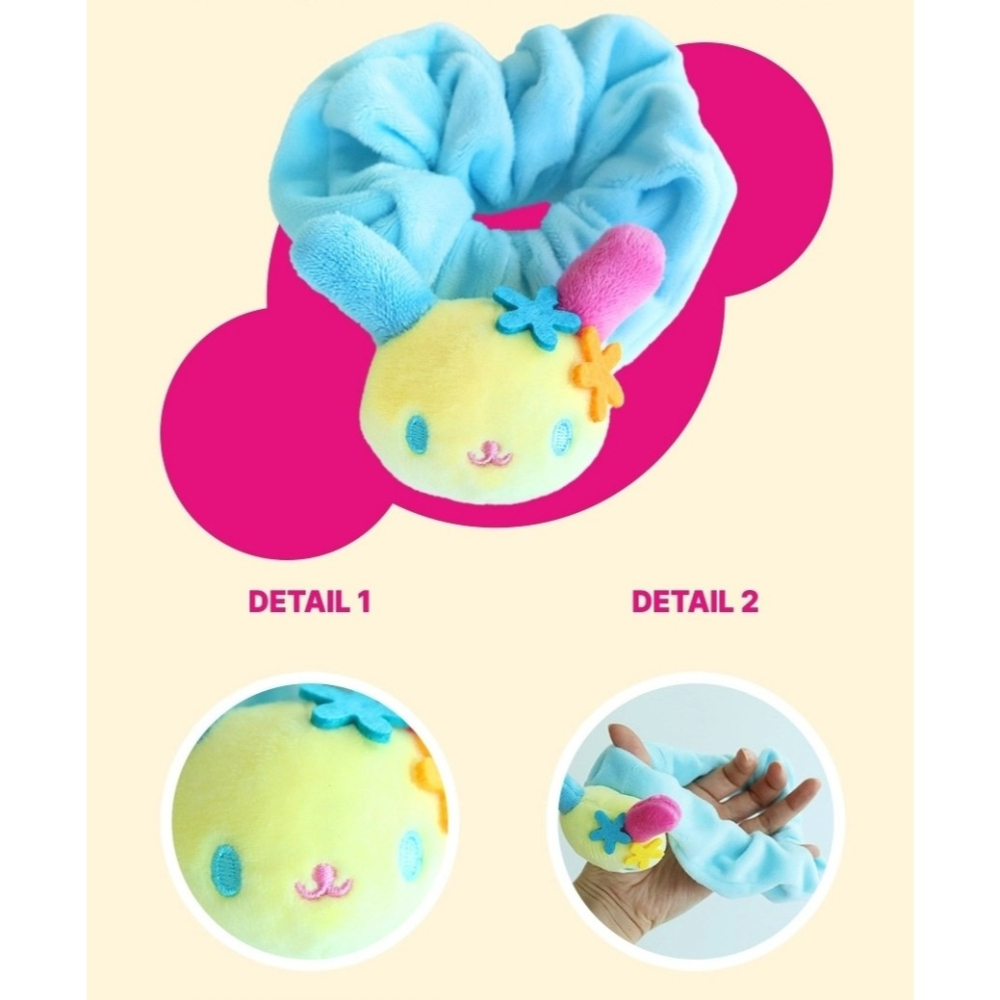 ʜᴀʀᴜᴅᴀɪʟʏ🌙  預購｜Sanrio 三麗鷗 花小兔 造型髮圈 造型大腸圈 花小兔髮飾 造型髮圈-細節圖2