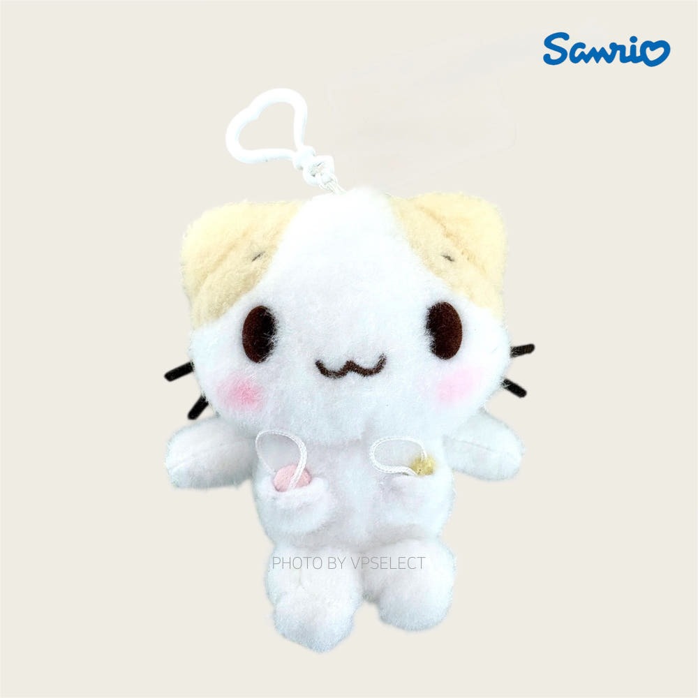 ʜᴀʀᴜᴅᴀɪʟʏ🌙  預購｜Sanrio 三麗鷗 棉花糖貓娃娃吊飾 造型吊飾-細節圖2