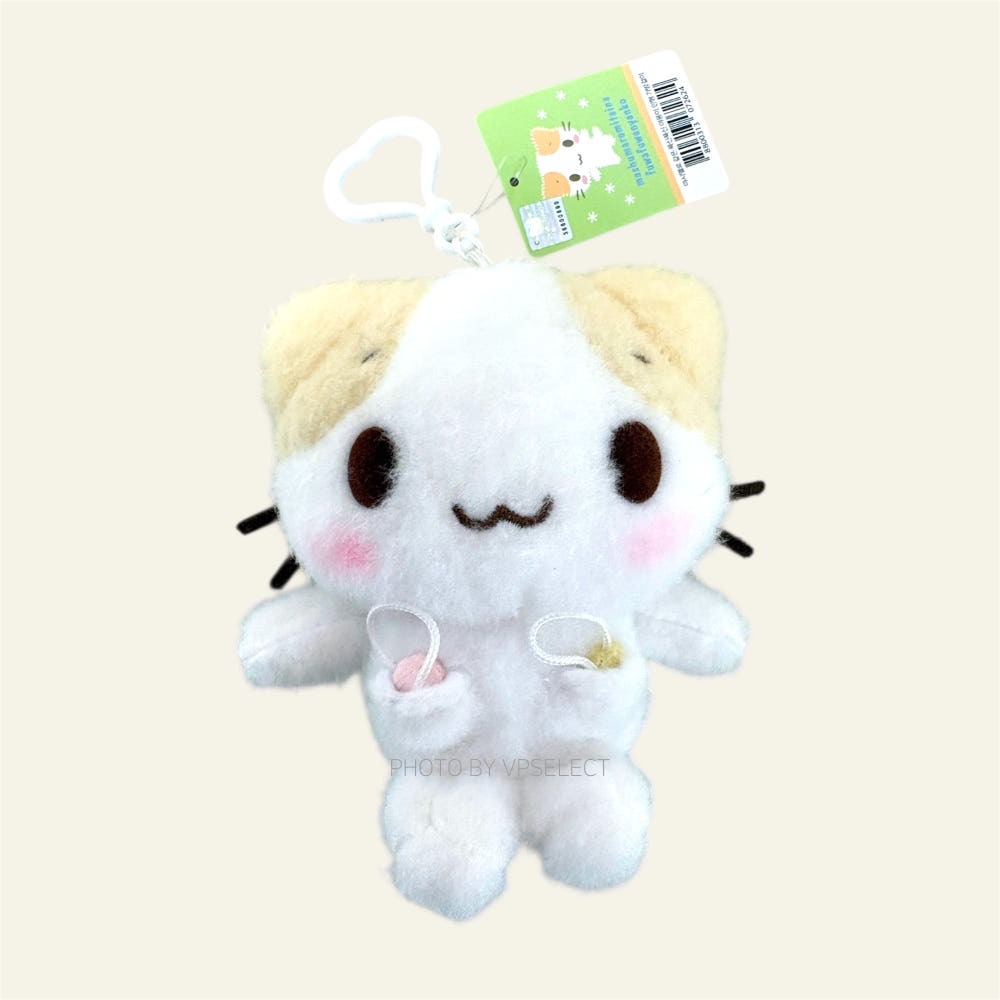 ʜᴀʀᴜᴅᴀɪʟʏ🌙  預購｜Sanrio 三麗鷗 棉花糖貓娃娃吊飾 造型吊飾-細節圖3