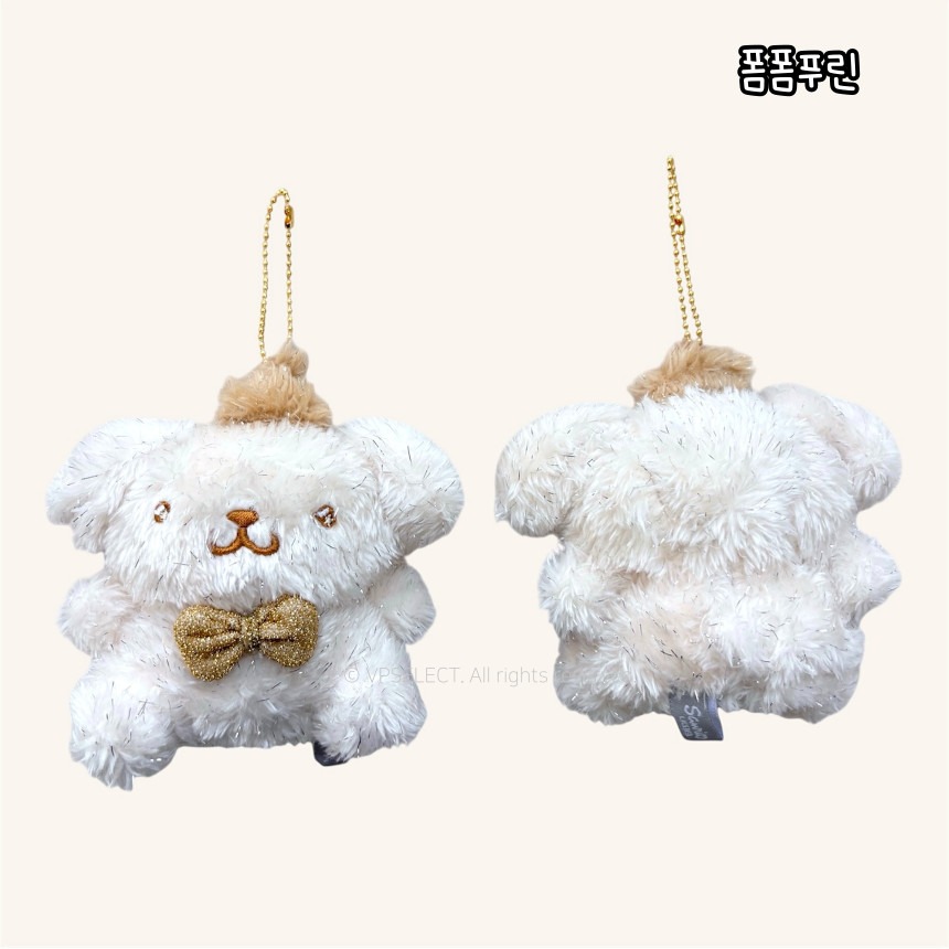 ʜᴀʀᴜᴅᴀɪʟʏ🌙  預購｜Sanrio 三麗鷗金色系列娃娃吊飾 金色系列造型吊飾-規格圖8