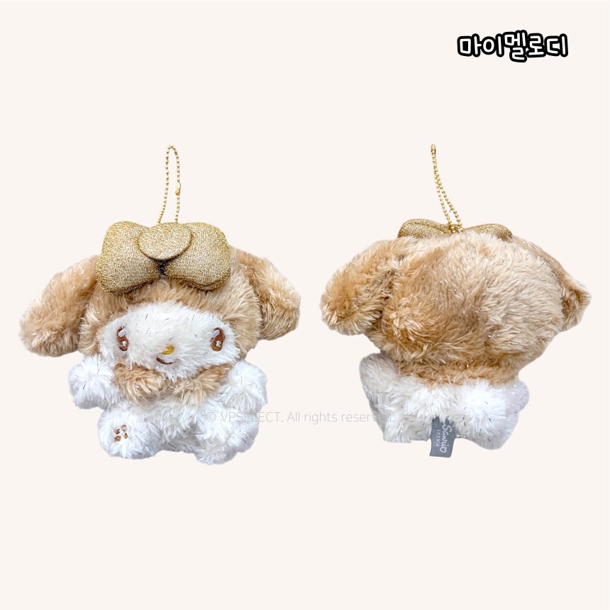 ʜᴀʀᴜᴅᴀɪʟʏ🌙  預購｜Sanrio 三麗鷗金色系列娃娃吊飾 金色系列造型吊飾-規格圖8