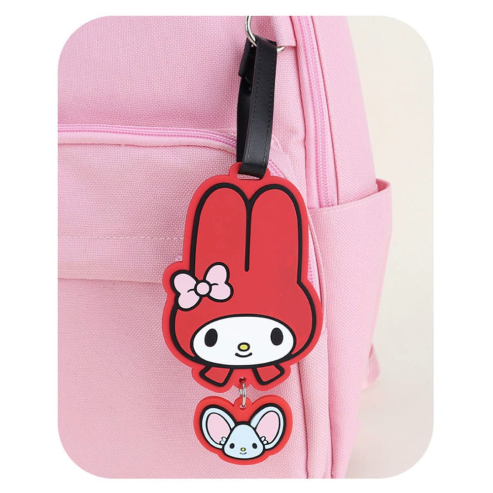 ʜᴀʀᴜᴅᴀɪʟʏ🌙  預購｜Sanrio 三麗鷗角色造型行李吊牌 行李箱吊飾 矽膠行李吊牌-細節圖2