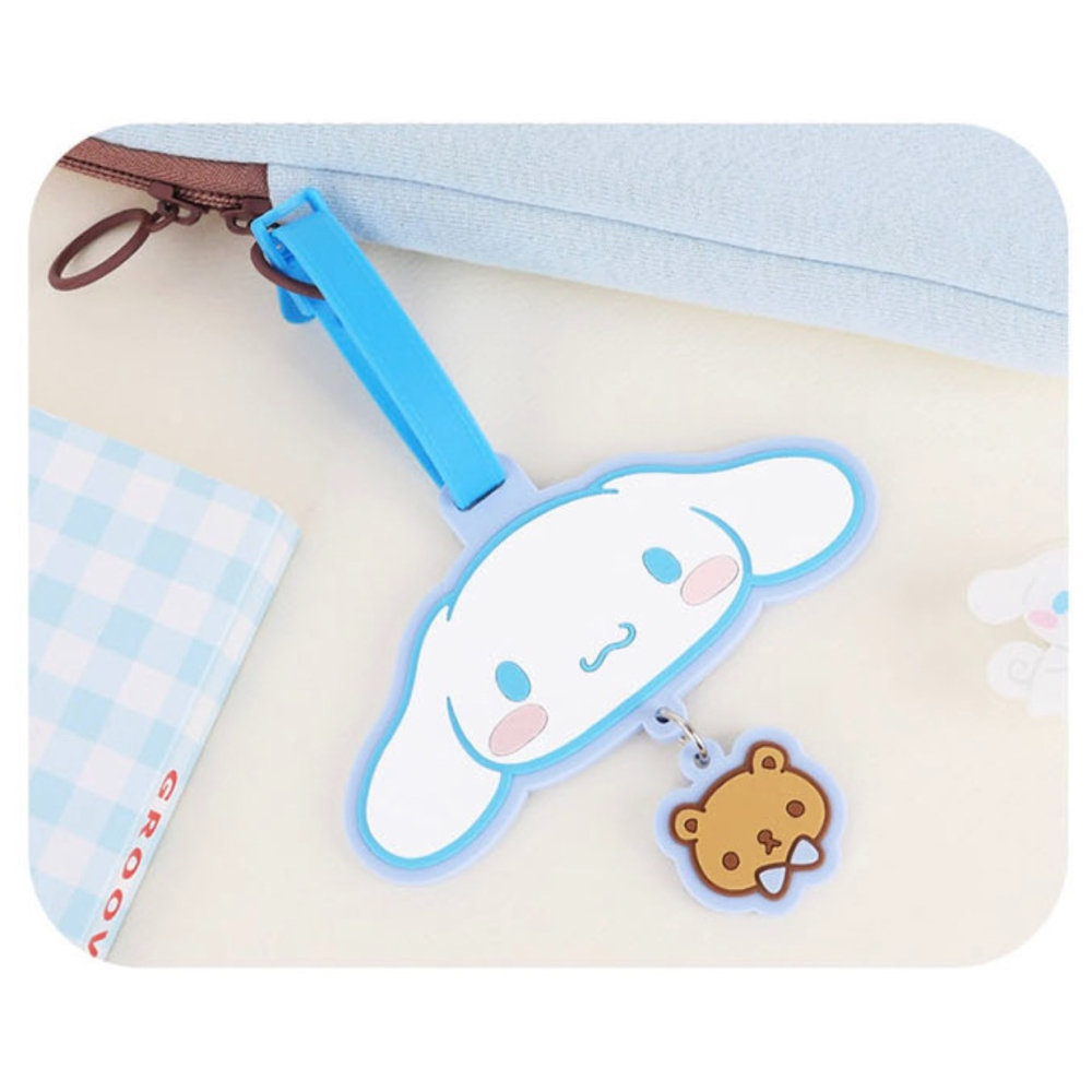 ʜᴀʀᴜᴅᴀɪʟʏ🌙  預購｜Sanrio 三麗鷗角色造型行李吊牌 行李箱吊飾 矽膠行李吊牌-細節圖3