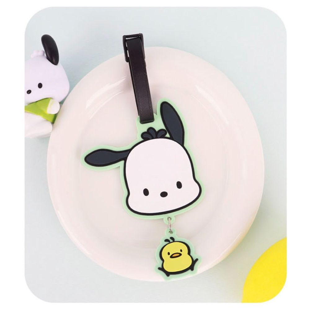 ʜᴀʀᴜᴅᴀɪʟʏ🌙  預購｜Sanrio 三麗鷗角色造型行李吊牌 行李箱吊飾 矽膠行李吊牌-細節圖4