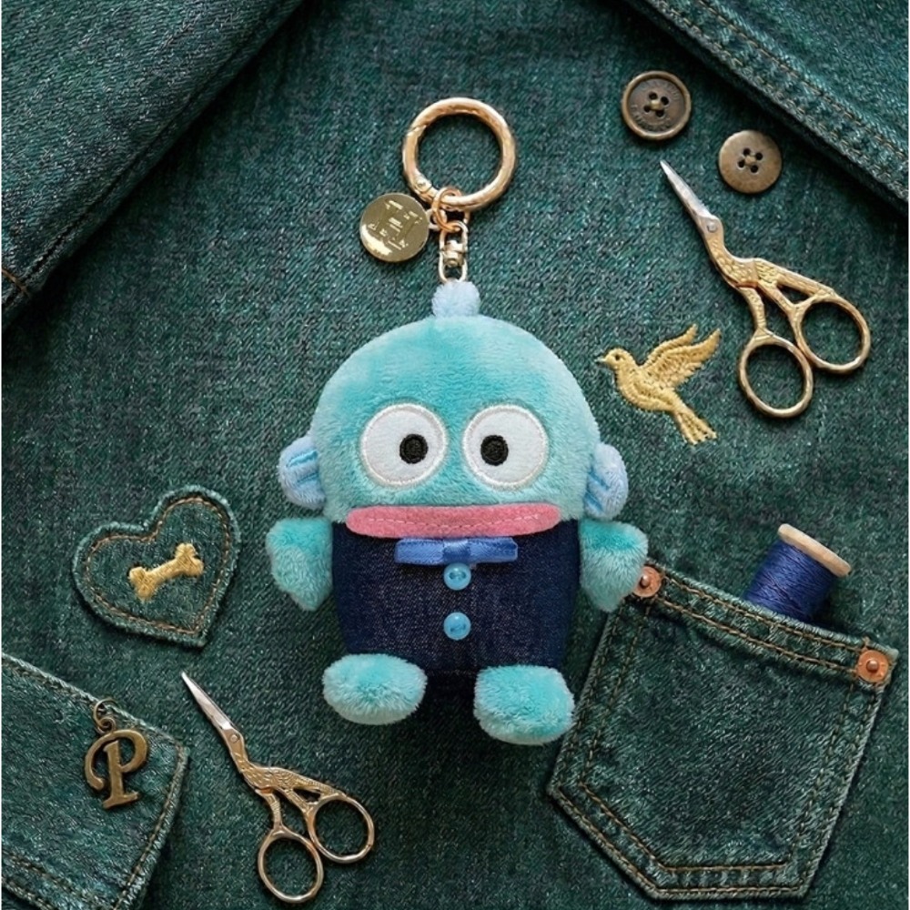 ʜᴀʀᴜᴅᴀɪʟʏ🌙  預購｜Sanrio 三麗鷗 牛仔裝造型吊飾 牛仔裝娃娃吊飾 造型娃娃鑰匙圈-規格圖2