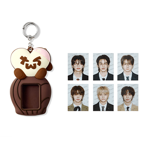ʜᴀʀᴜᴅᴀɪʟʏ🌙  現貨｜TWS Heart Photo Holder Set TWS矽膠造型證件照卡套-細節圖3