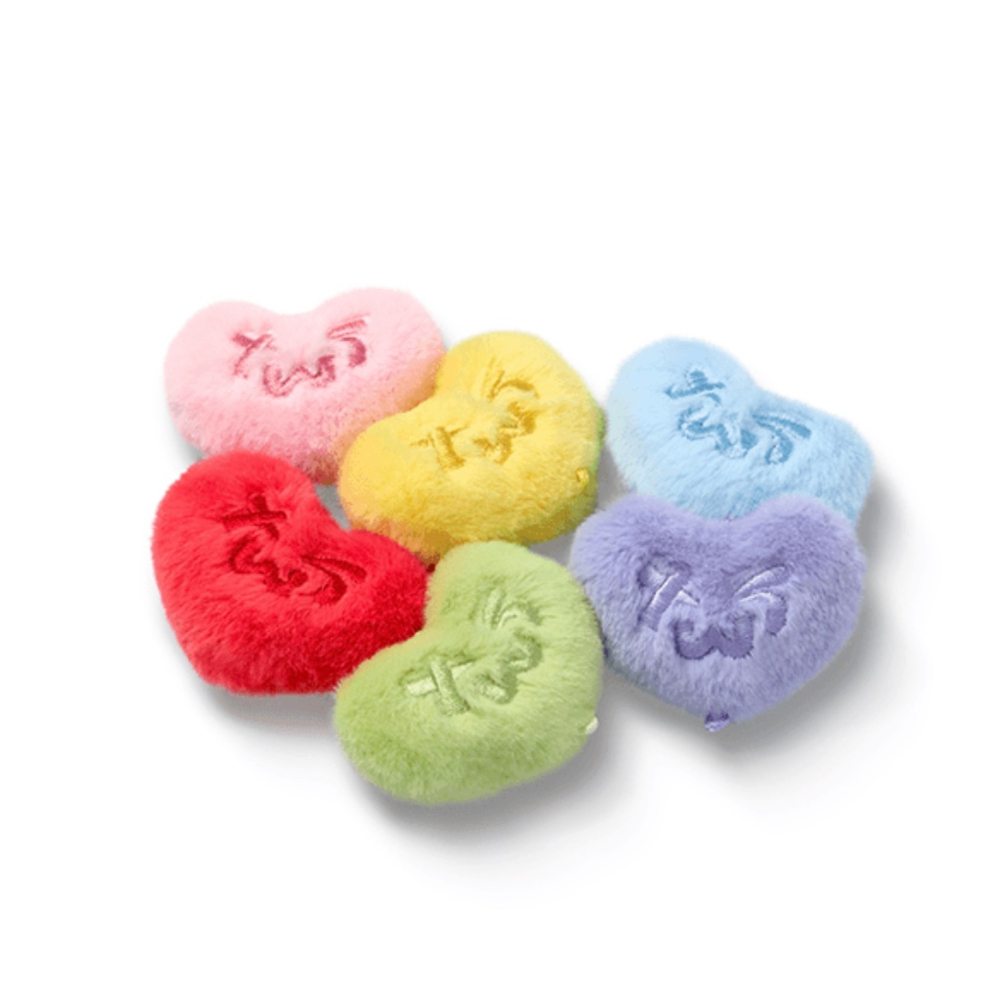 ʜᴀʀᴜᴅᴀɪʟʏ🌙  預購｜TWS Mini Heart Plush TWS彩色愛心吊飾盲抽 隨機發貨-細節圖6