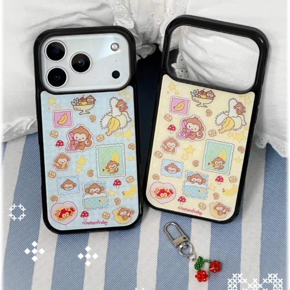 ʜᴀʀᴜᴅᴀɪʟʏ🌙 預購｜nineteenfriday 韓國品牌 可愛風格手機殼 磁吸全包手機殼-細節圖3