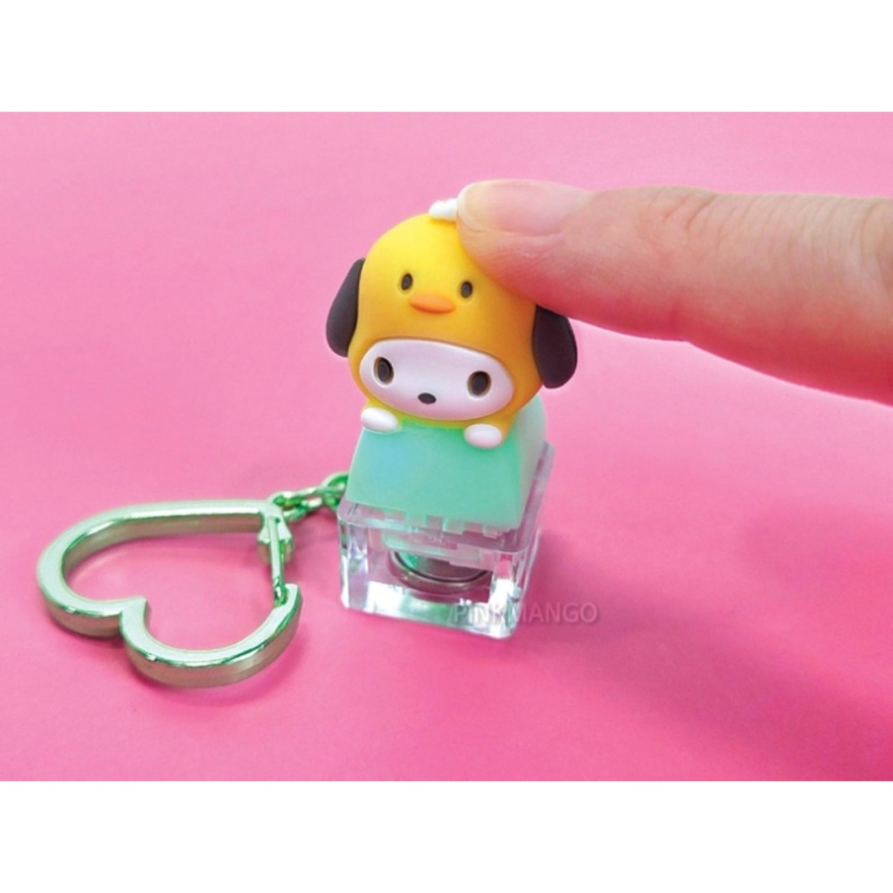 ʜᴀʀᴜᴅᴀɪʟʏ🌙  預購｜Sanrio Keycap Keyring 三麗鷗公仔鍵帽盲抽 不可挑款 隨機出貨-細節圖4