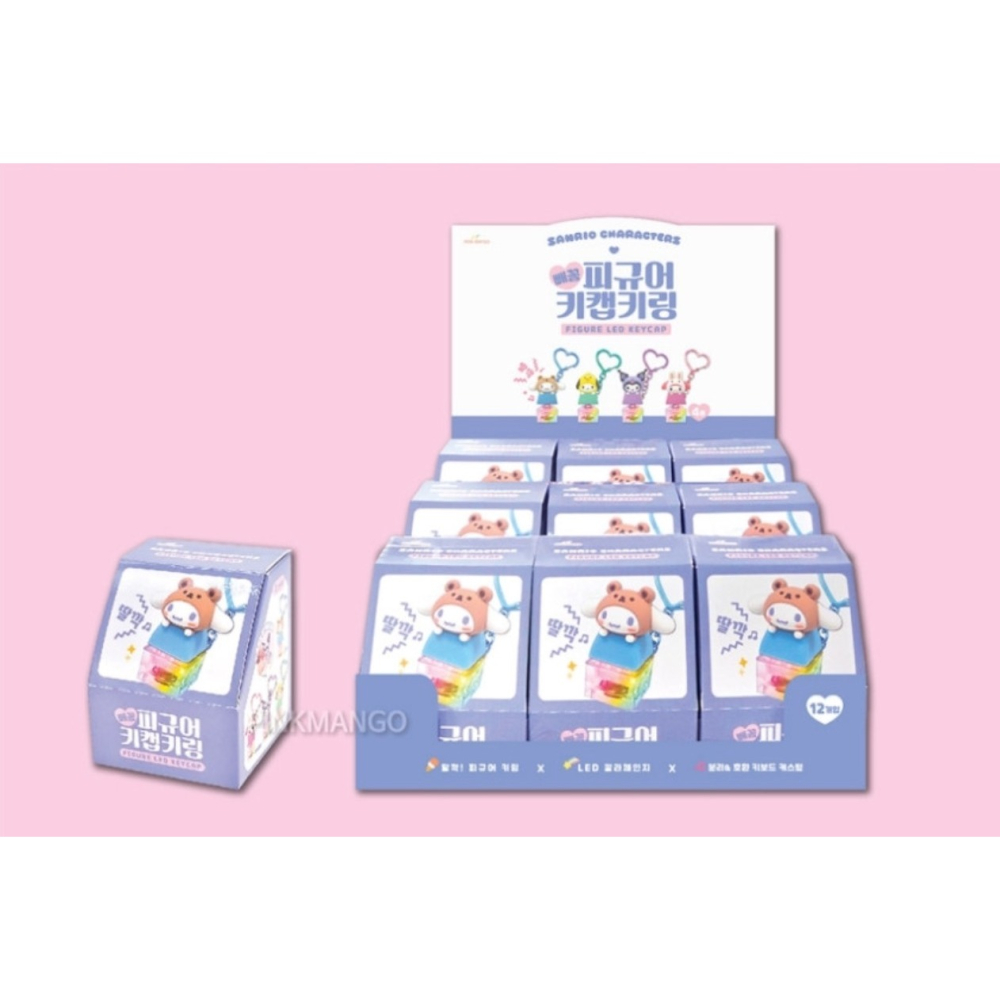 ʜᴀʀᴜᴅᴀɪʟʏ🌙  預購｜Sanrio Keycap Keyring 三麗鷗公仔鍵帽盲抽 不可挑款 隨機出貨-細節圖5