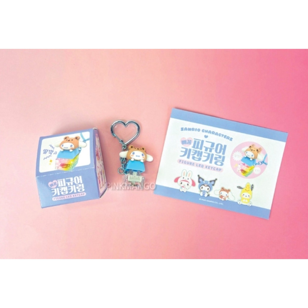 ʜᴀʀᴜᴅᴀɪʟʏ🌙  預購｜Sanrio Keycap Keyring 三麗鷗公仔鍵帽盲抽 不可挑款 隨機出貨-細節圖6