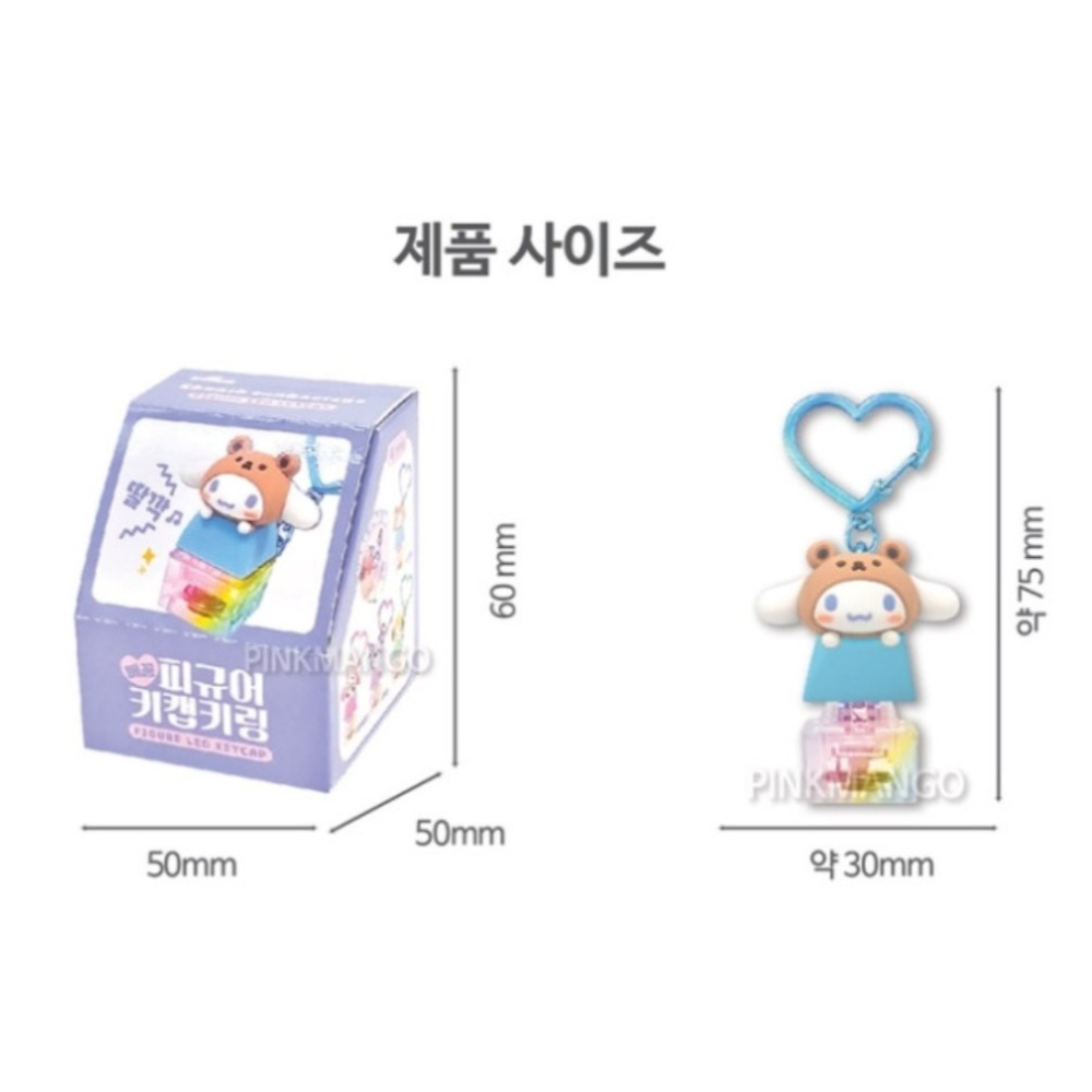 ʜᴀʀᴜᴅᴀɪʟʏ🌙  預購｜Sanrio Keycap Keyring 三麗鷗公仔鍵帽盲抽 不可挑款 隨機出貨-細節圖7
