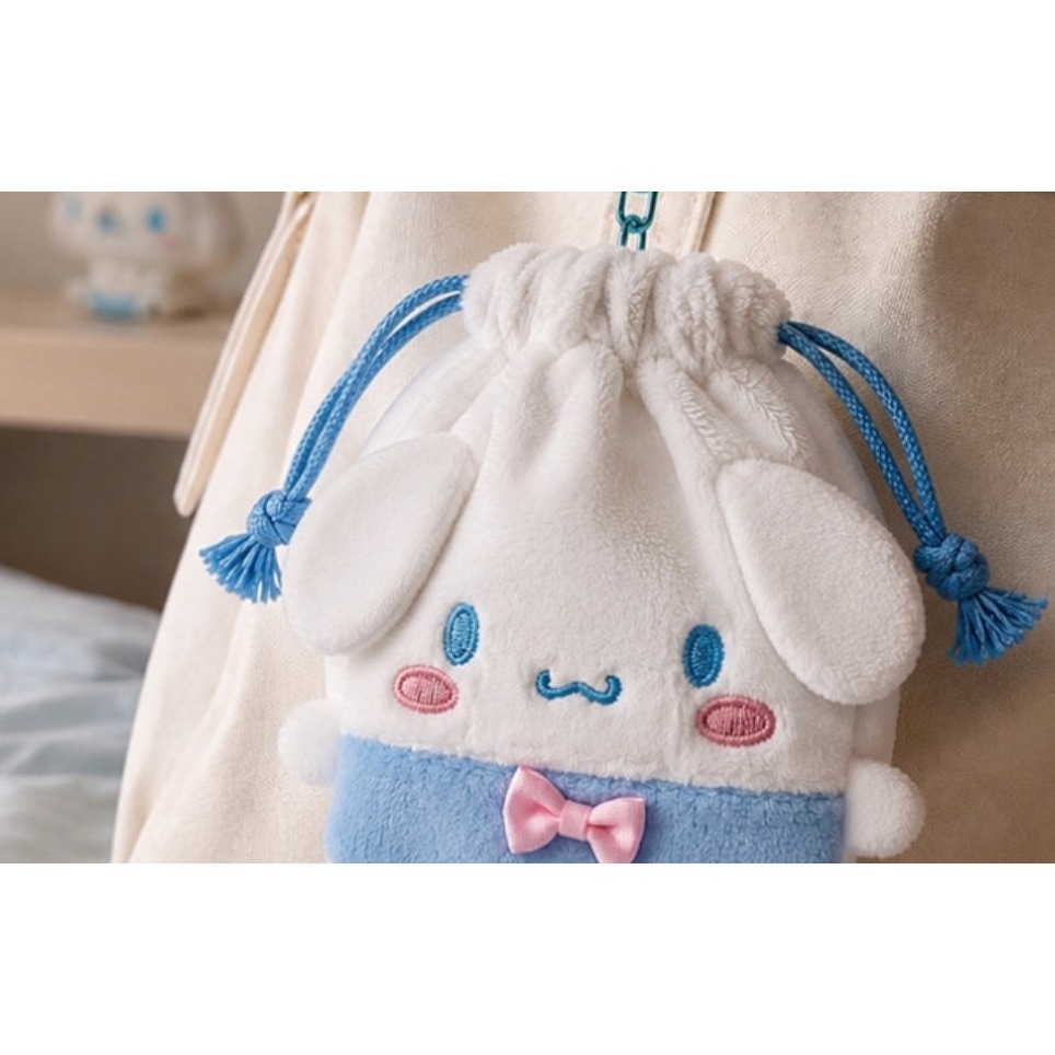 ʜᴀʀᴜᴅᴀɪʟʏ🌙  預購｜Sanrio 三麗鷗迷你束口袋造型吊飾 迷你手提包造型吊飾 收納包吊飾-細節圖5