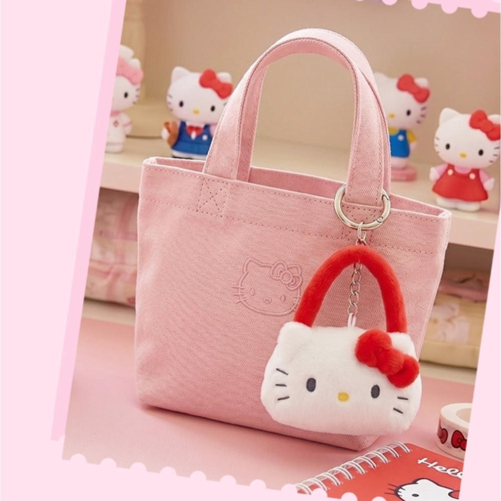 ʜᴀʀᴜᴅᴀɪʟʏ🌙  預購｜Sanrio 三麗鷗迷你束口袋造型吊飾 迷你手提包造型吊飾 收納包吊飾-細節圖9