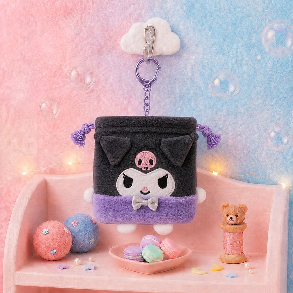ʜᴀʀᴜᴅᴀɪʟʏ🌙  預購｜Sanrio 三麗鷗迷你束口袋造型吊飾 迷你手提包造型吊飾 收納包吊飾-規格圖10