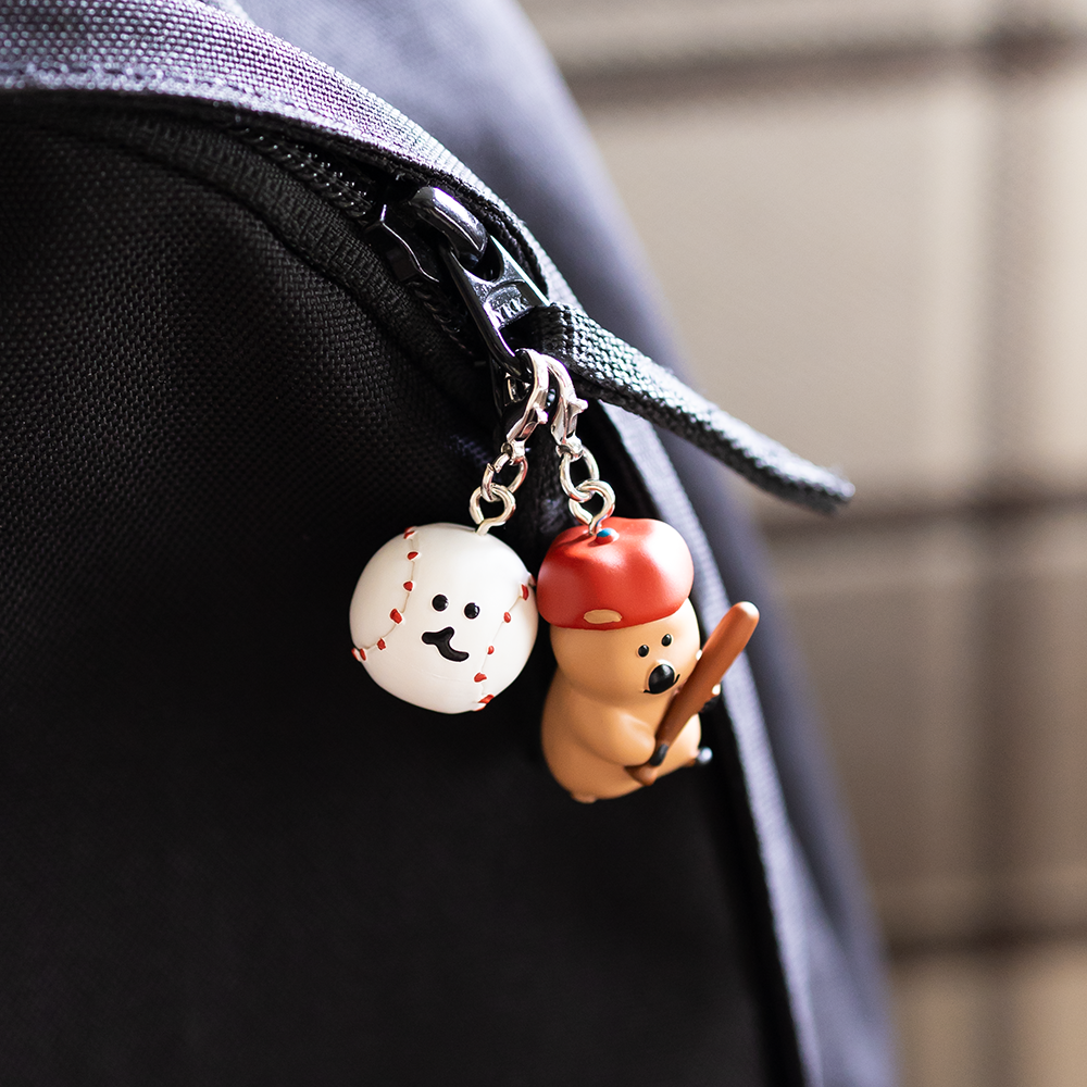 ʜᴀʀᴜᴅᴀɪʟʏ🌙  預購｜Dinotaeng Mini Charm 棒球QuokkaBobo迷你吊飾 迷你公仔吊飾-細節圖3