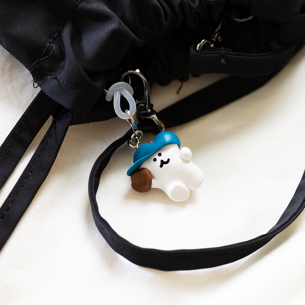 ʜᴀʀᴜᴅᴀɪʟʏ🌙  預購｜Dinotaeng Mini Charm 棒球QuokkaBobo迷你吊飾 迷你公仔吊飾-細節圖4