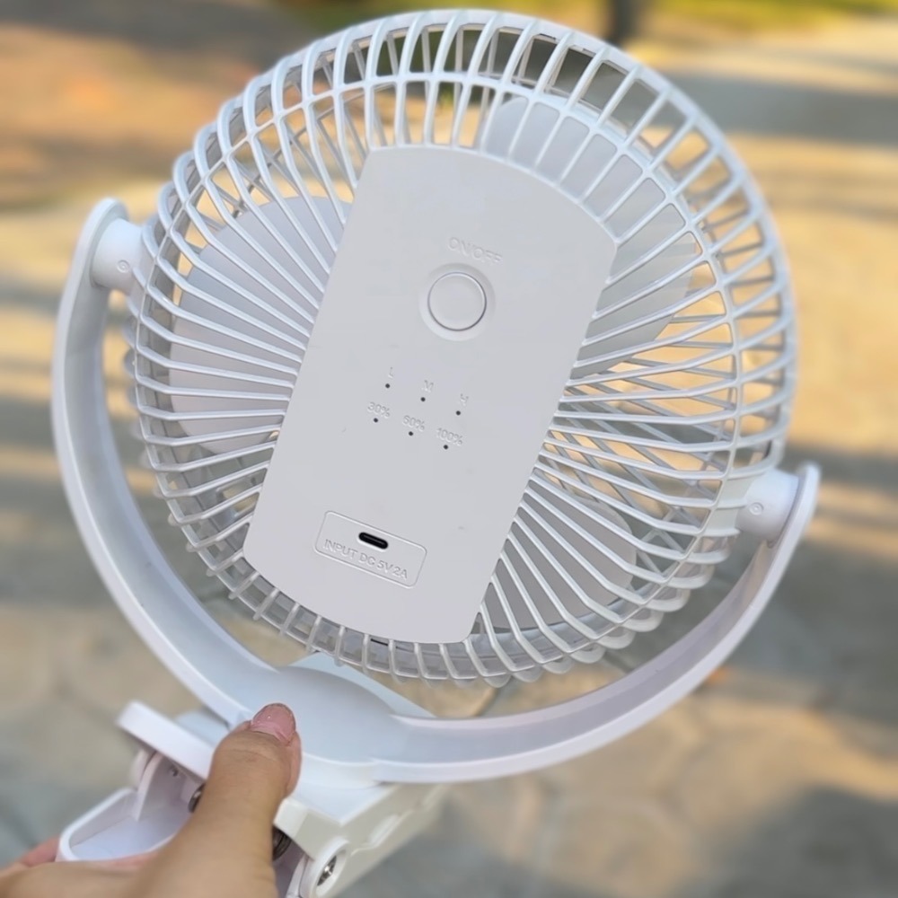 好物分享-8寸充電超強風扇-細節圖3