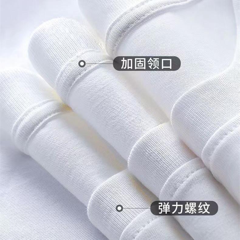 👨‍👩‍👧👩‍👩‍👧👩‍👧‍👦🔥親子款愛心小胸標幼兒園親子活動錶演班服紅色t恤夏季休閑純棉短袖上衣ZTHY-細節圖3