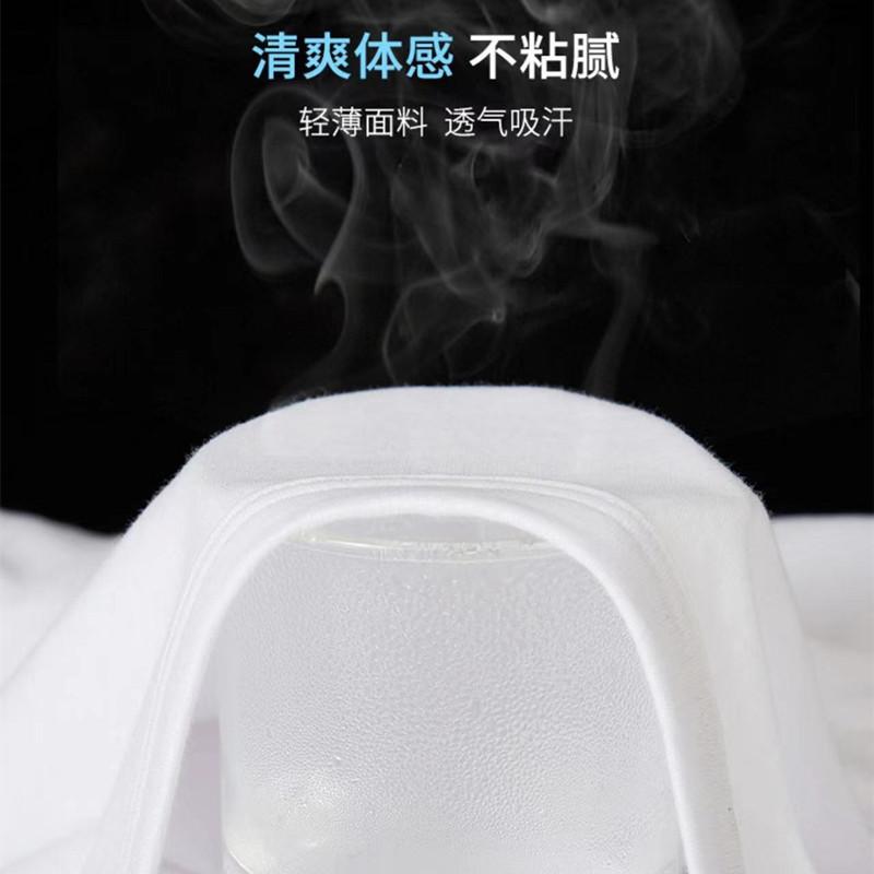 👨‍👩‍👧👩‍👩‍👧👩‍👧‍👦🔥親子款愛心小胸標幼兒園親子活動錶演班服紅色t恤夏季休閑純棉短袖上衣ZTHY-細節圖4