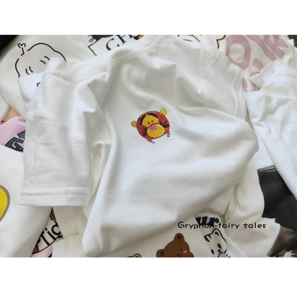 新款女童短袖T恤2024春夏裝新款寶寶洋氣短袖上衣韓版兒童印花打底衫DYZZ-細節圖9