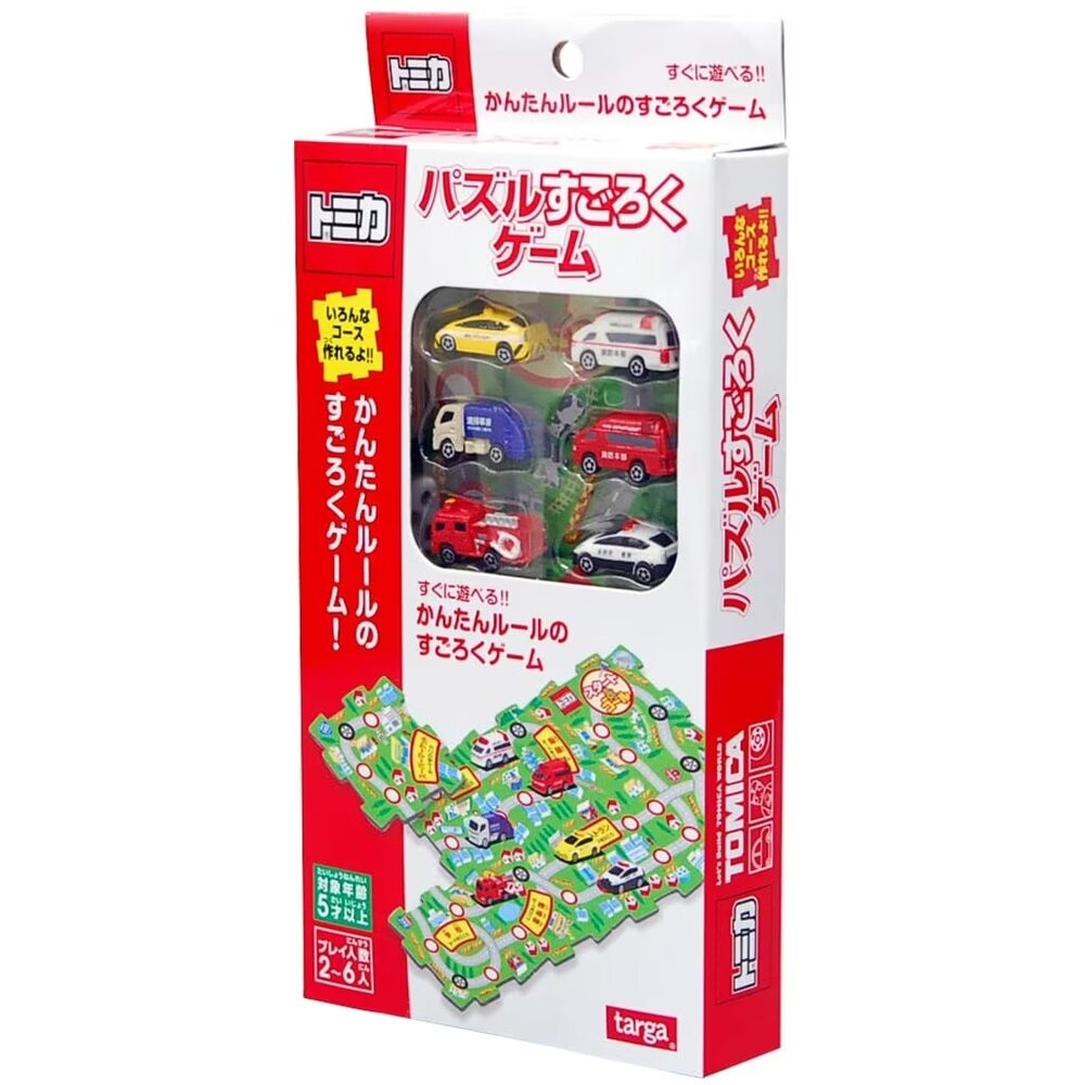 日本TARGA TOMICA多美小汽車桌遊組/角落生物 棋盤場景桌遊-規格圖8