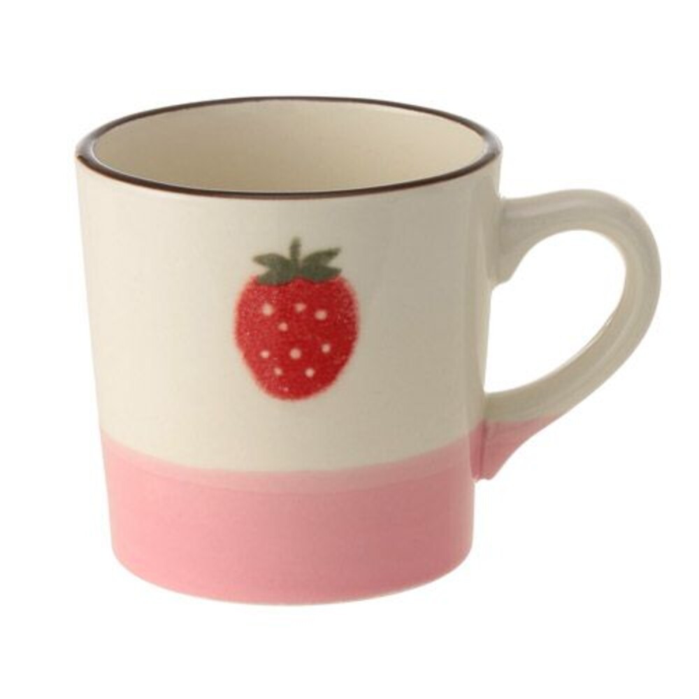 日本izawa井澤 美濃燒馬克杯360ml  瓷器 可愛水果 馬克杯 瓷器-規格圖6