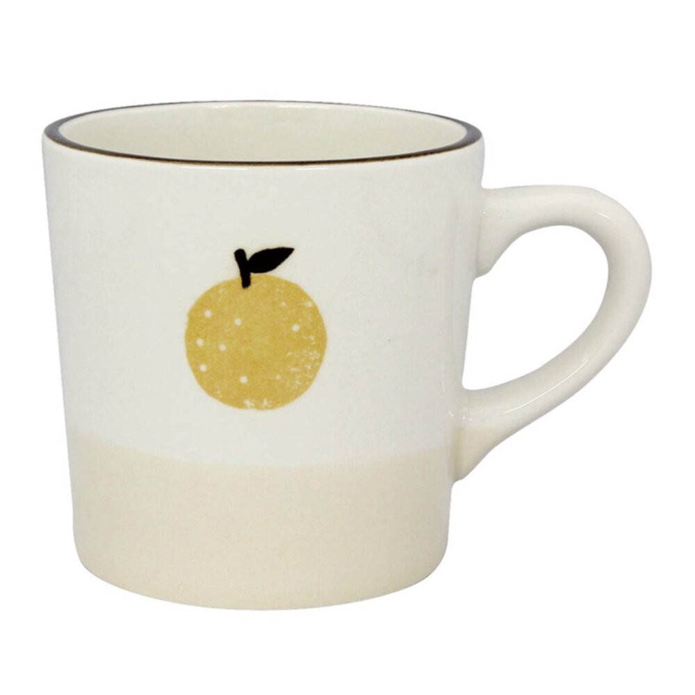 日本izawa井澤 美濃燒馬克杯360ml  瓷器 可愛水果 馬克杯 瓷器-規格圖6
