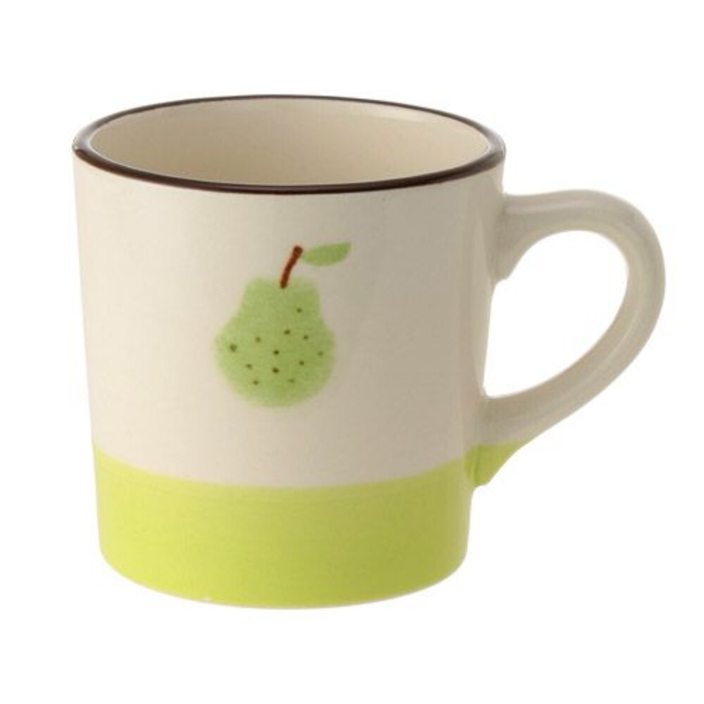 日本izawa井澤 美濃燒馬克杯360ml  瓷器 可愛水果 馬克杯 瓷器-規格圖6
